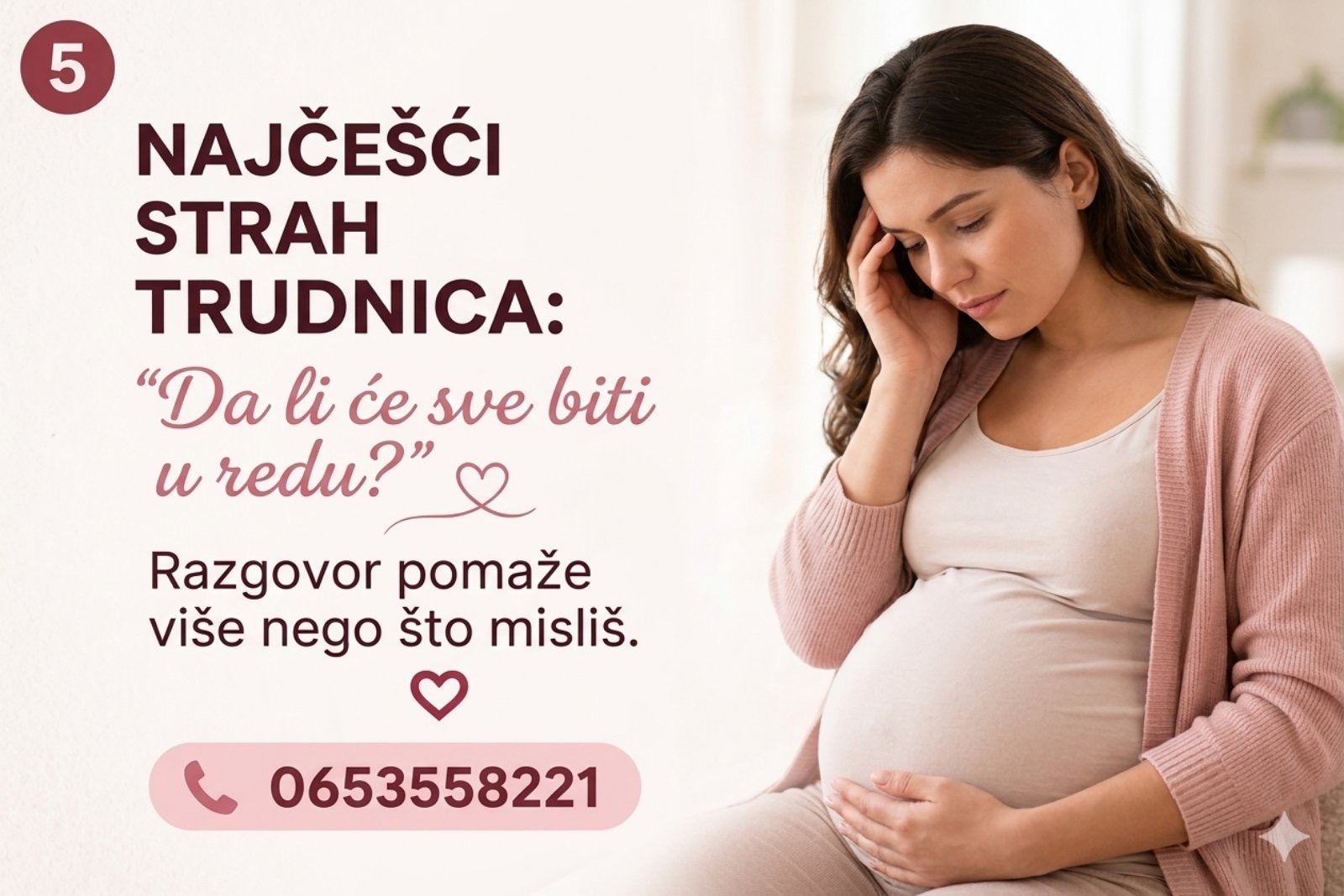Najčešći strah trudnica – da li će sve biti u redu?