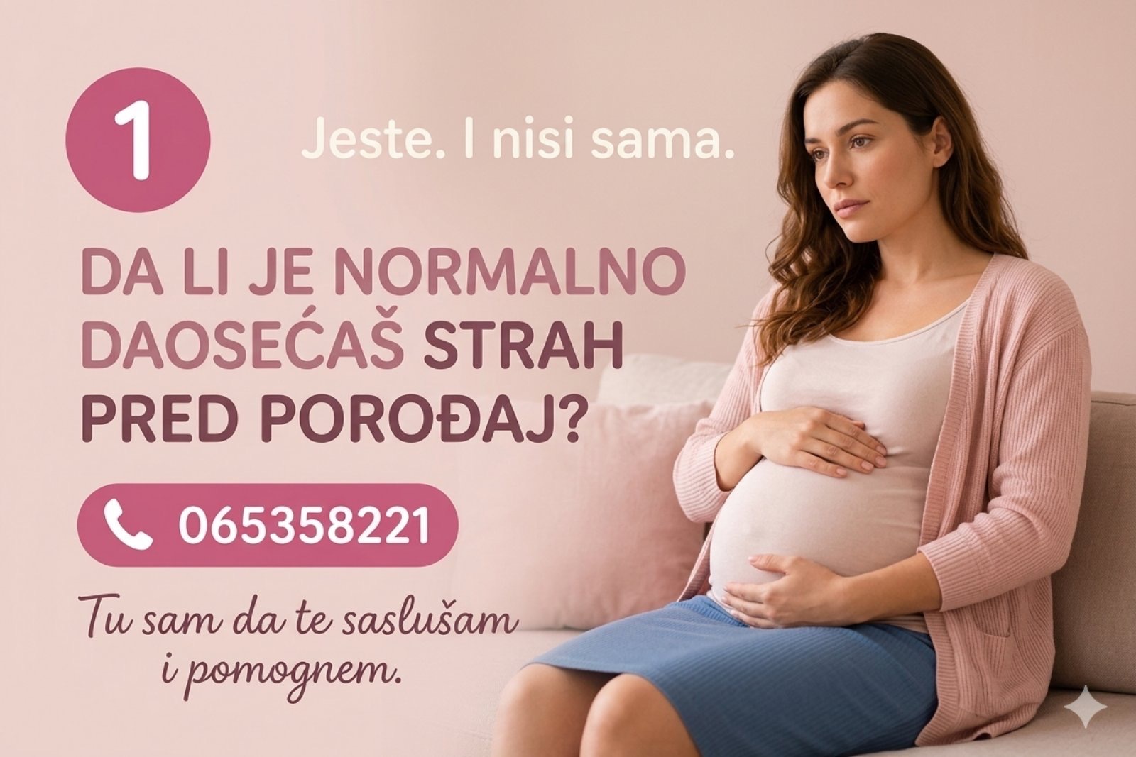 Da li je normalno da osećate strah pred porođaj?